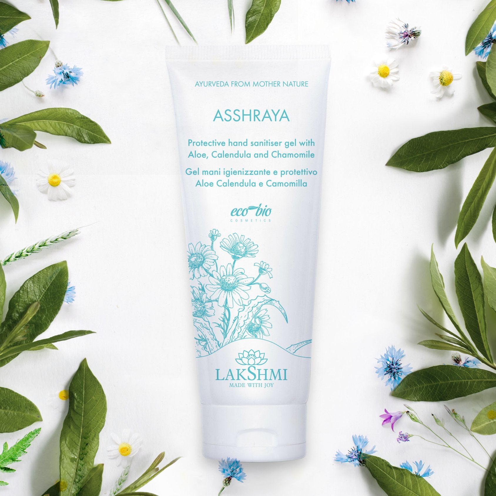 Gel Hydroalcoolique Et Protecteur À L'Aloés, Calenduala, Camomille