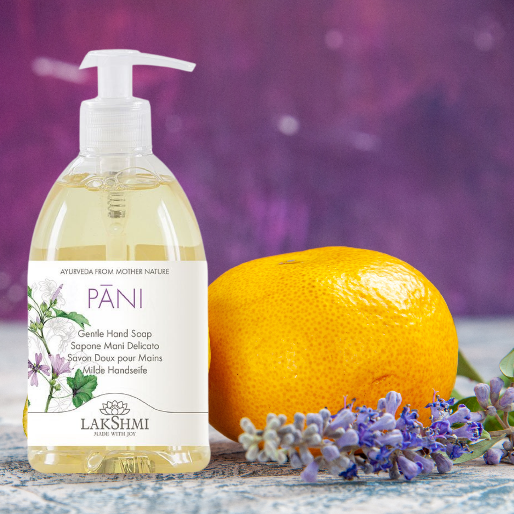 Savon liquide mains, visage, corps