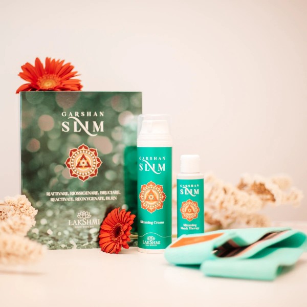GARSHAN SLIM - Coffret Kit Anti-Cellulite (Crème, Concentré, Bande Élastique)